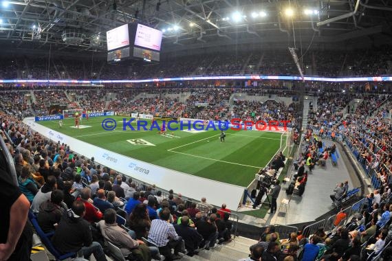 Hallen-Fussball Turnier Harder13 CUP in der SAP Arena Mannheim 05.01.2013  (© Siegfried Lörz)